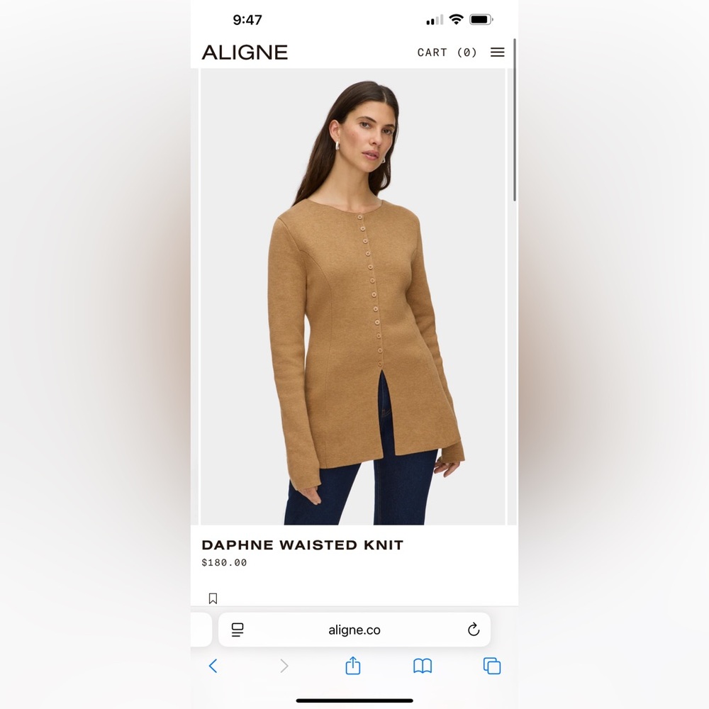 Aligne Gray Women's Daphne Knit Sweater - Picture 4 of 4